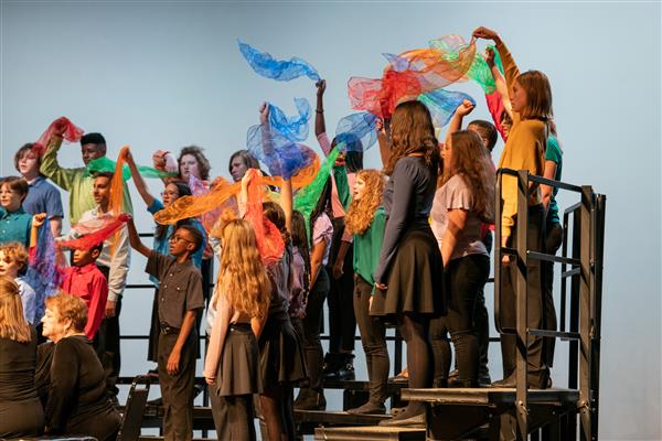 2023 All County Chorus Students Performing
